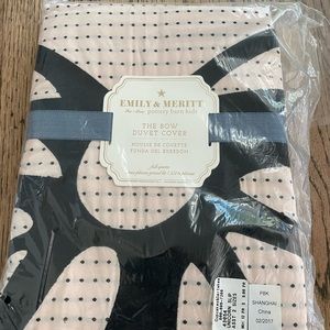 Brand New Girls Pottery Barn Kids Duvet Cover Full/queen.